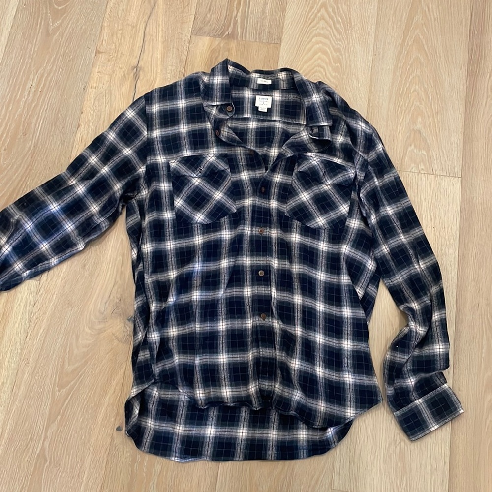 J. Crew Factory Flannel Large